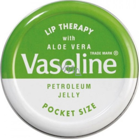 Vaseline Lip Therapy Aloe Vera petrolejová mast na rty 20 g