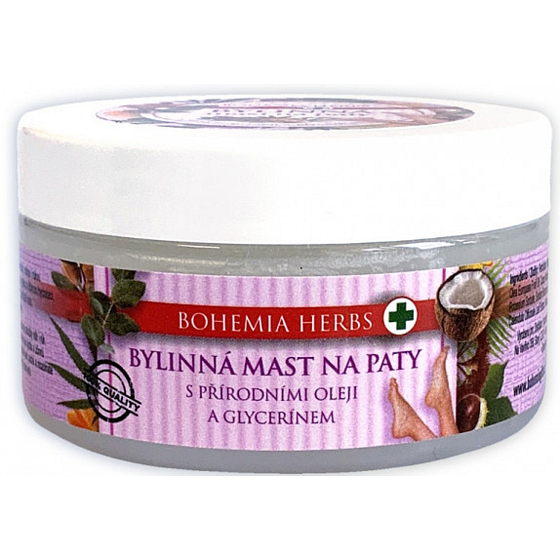 Bohemia Gifts Herbs Bylinná mast na paty a mozoly s přírodními oleji 100 ml