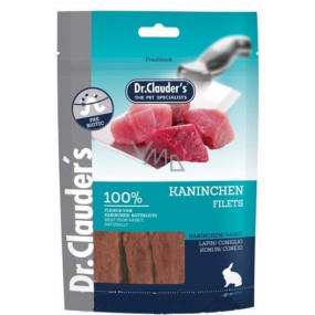 Dr. Clauders Králičí filety sušené maso pro psy 80 g
