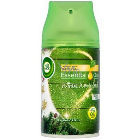 Air Wick Freshmatic Essential Oils Winter Wonderland - Zimní zázračná krajina automatický osvěžovač náhradní náplň 250 ml