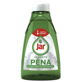 Jar Active Foam Okamžitá pěna čisticí prostředek určený na ruční mytí nádobí náhradní náplň 375 ml