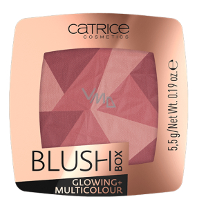 Catrice Blush Box Glowing + Multicolour tvářenka 020 Its Wine Oclock 5,5 g