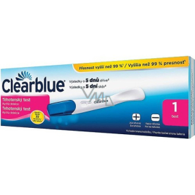 Clearblue Plus rychlá detekce těhotenství těhotenský test 1 kus