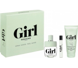 Rochas Girl toaletní voda pro ženy 100 ml + tělové mléko 100 ml + toaletní voda 7,5 ml, dárková sada pro ženy