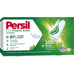 Persil Eco Power Bars Universal kapsle na praní barevného, bílého i černého prádla 24 dávek