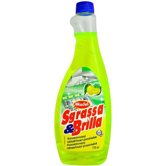 Sgrassa & Brilla Completo univerzální odmašťovací a čisticí prostředek náhradní náplň 750 ml