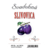 Arch Samolepka Svadobná slivovica velká etiketa 9,5 x 6 cm SK