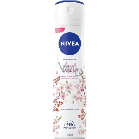 Nivea Miracle Garden Cherry Blossom & Red Berries 48h antiperspirant deodorant sprej pro ženy 150 ml