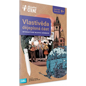 Albi Kouzelné čtení interaktivní kniha Vlastivěda - dějepisná část, věk 8+