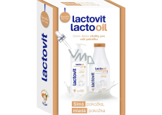 Lactovit Lactooil tělové mléko 400 ml + sprchový gel 500 ml, kosmetická sada