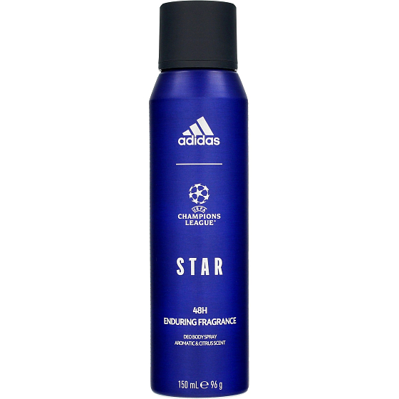 Adidas UEFA Champions League Star deodorant sprej pro muže 150 ml