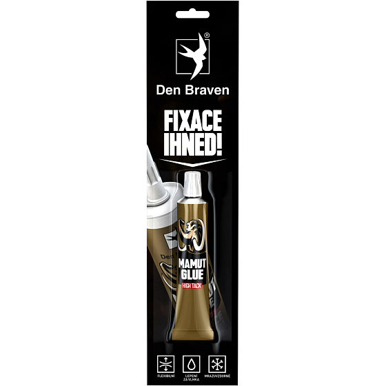 Den Braven Mamut Glue High Tack univerzální montážní lepidlo, bílé, 25 ml