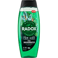 Radox Feel Invigorated 2v1 sprchový gel a šampon pro muže 400 ml