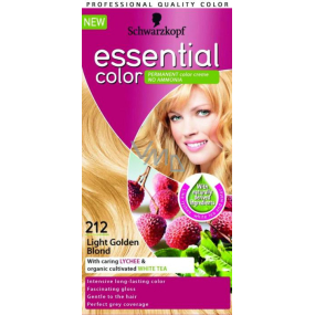 Schwarzkopf Essential Color dlouhotrvající barva na vlasy 212 Světle zlatoplavá