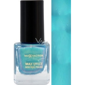 Max Factor Max Effect Mini Nail Polish lak na nehty 14 Dazzling Blue 4,5 ml