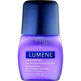 Lumene Berry Refresh Gentle kuličkový antiperspirant deodorant roll-on pro ženy 60 ml
