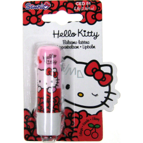 Sanrio Hello Kitty Třešeň balzám na rty 4,8 g