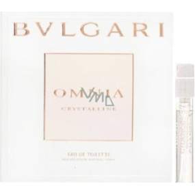 Bvlgari Omnia Crystalline toaletní voda pro ženy 1,5 ml s rozprašovačem, vialka