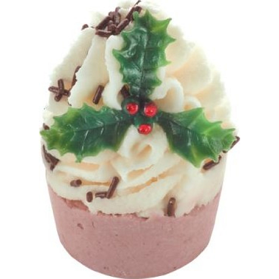 Bomb Cosmetics Cesmína - Jolly Holly Bath Mallow Špalíček do koupele 50 g