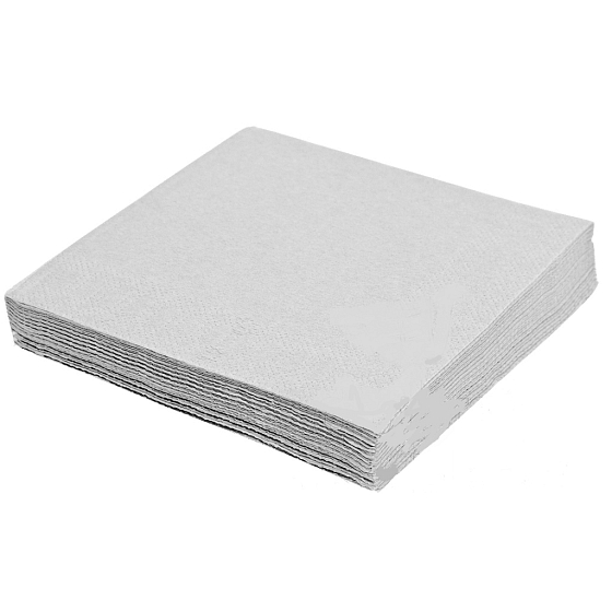 Harmony Papírové ubrousky 3 vrstvé 33 x 33 cm 20 kusů barevné šedé