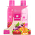 Idc Institute Fruit & Care Black Plum, Orange a Strawberry sprchový gel 180 ml + tělové mléko 180 ml, kosmetická sada
