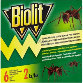 Biolit Nástraha k ochraně před mravenci 2 kusy
