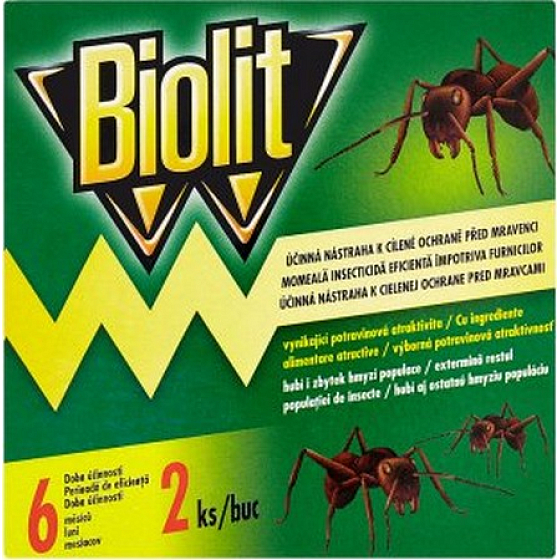 Biolit Nástraha k ochraně před mravenci 2 kusy