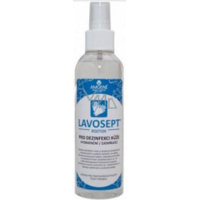 Lavosept Citron dezinfekce kůže roztok pro profesionální použití více jak 75% alkoholu 200 ml rozprašovač