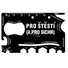 Albi Multinářadí do peněženky Pro štěstí A pro sichr 8,5 cm x 5,3 cm x 0,2 cm