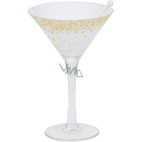 Yankee Candle Holiday Party Martini svícen na čajovou svíčku 12,5 x 12,5 x 18 cm