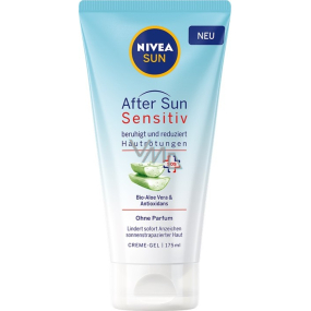 Nivea Sun After Sun Sensitiv zklidňující gelový krém po opalování 175 ml