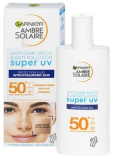 Garnier Ambre Solaire Anti-Dark Spots & Anti-Pollutions Super UV SPF50+ opalovací krém na obličej a pro citlivou pleť 40 ml