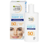 Garnier Ambre Solaire Anti-Dark Spots & Anti-Pollutions Super UV SPF50+ opalovací krém na obličej a pro citlivou pleť 40 ml