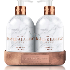 Baylis & Harding Bílý čaj a Neroli mycí gel 500 ml + tělové mléko 500 ml, kosmetická sada