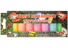 Kreativ Colour Barvy na kamínky akrylové svítící sada 7 vodou ředitekných barev x 15 g