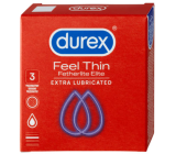 Durex Feel Thin Fetherlite Elite Extra Lubricated kondom, nominální šířka 56 mm 3 kusy