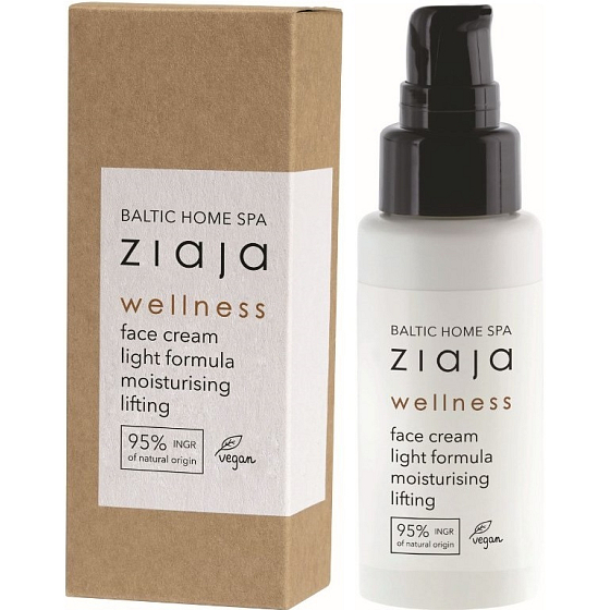 Ziaja Baltic Home Spa Wellness pleťový krém lehká formule 50 ml