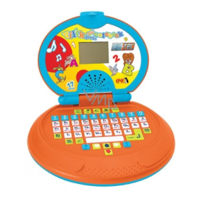 EP Line Kid Tec Vilík můj první notebook s klávesnicí a 17 aktivitami, doporučený věk 3+