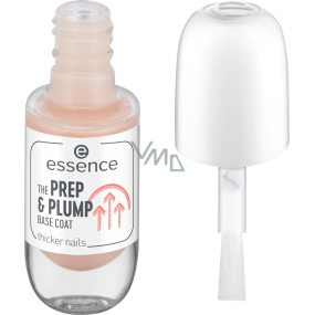 Essence Prep & Plump podkladový lak s vyplňujícím efektem pro silnější nehty 8 ml