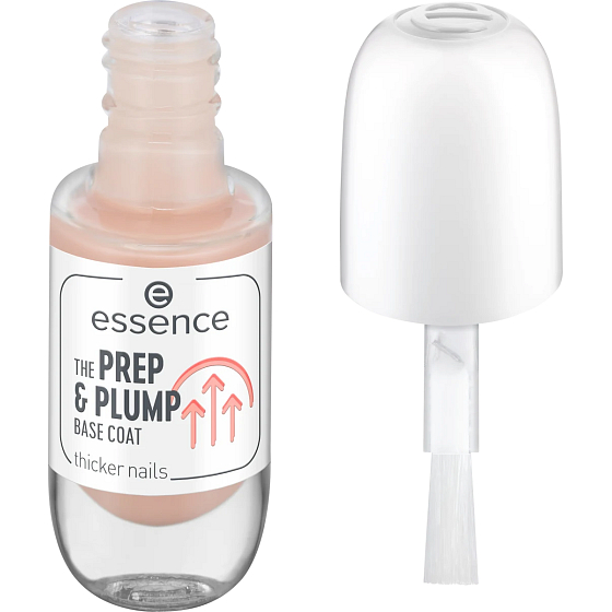 Essence Prep & Plump podkladový lak s vyplňujícím efektem pro silnější nehty 8 ml