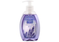 BioFresh Herbs of Bulgaria Lavender tekuté mýdlo s levandulovou vodou 300 ml