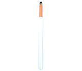 Kosmetický štětec na oční stíny kulatý menší Rosegold 17 cm