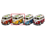 EP Line Volkswagen Little Van autíčko na natahování Žlutá dodávka barevná střecha 3 x 4 x 5 cm