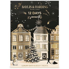 Baylis & Harding Mandarinka a Grapefruit Adventní kalendář 12 denní kalendář pro první dny prosince, kosmetická sada