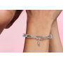Charm Sterlingové stříbro 925 Andělské křídlo - Mini medailon, přívěsek na náramek láska