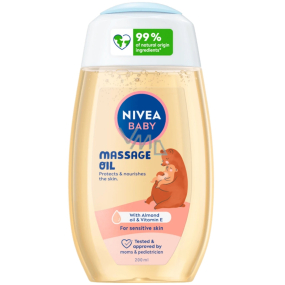 Nivea Baby zklidňující masážní olej pro děti 200 ml