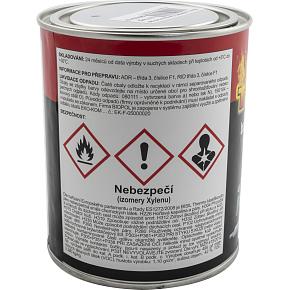Bisil Thermo žáruvzdorná barva 700 °C, 0199 černá, 700 g
