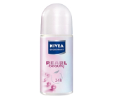 Nivea Pearl & Beauty kuličkový antiperspirant deodorant roll-on pro ženy 50 ml