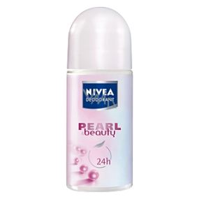 Nivea Pearl & Beauty kuličkový antiperspirant deodorant roll-on pro ženy 50 ml
