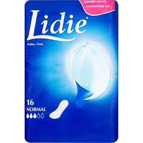 Lidie Normal dámské vložky, 16 ks Lidie Normal dámské vložky, 16 ks